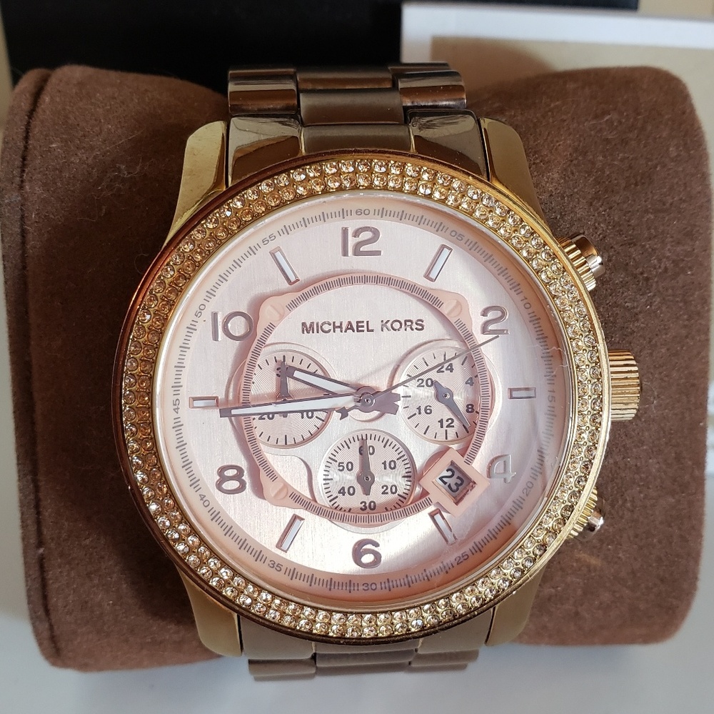 MK Rose Gold Watch